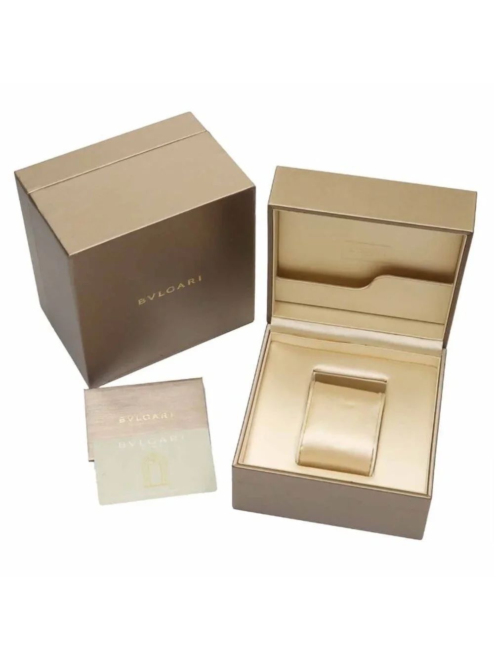 Bvlgari Watch PG Pink Gold Date White Automatic Winding